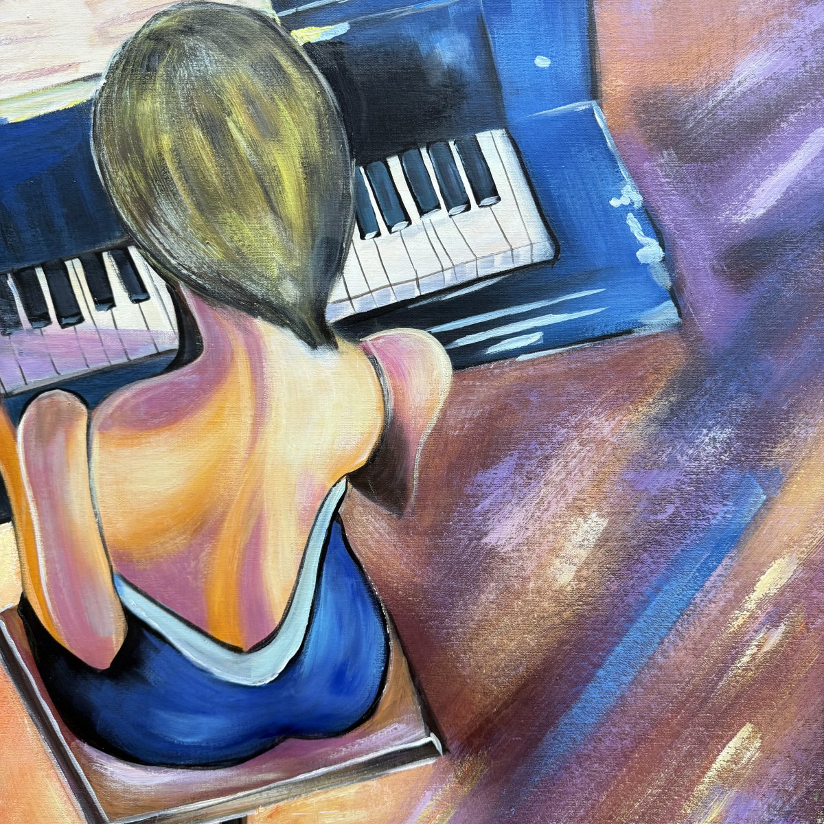 The Blue Pianist
