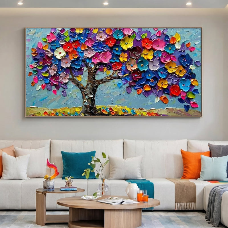 The Color Tree Painting