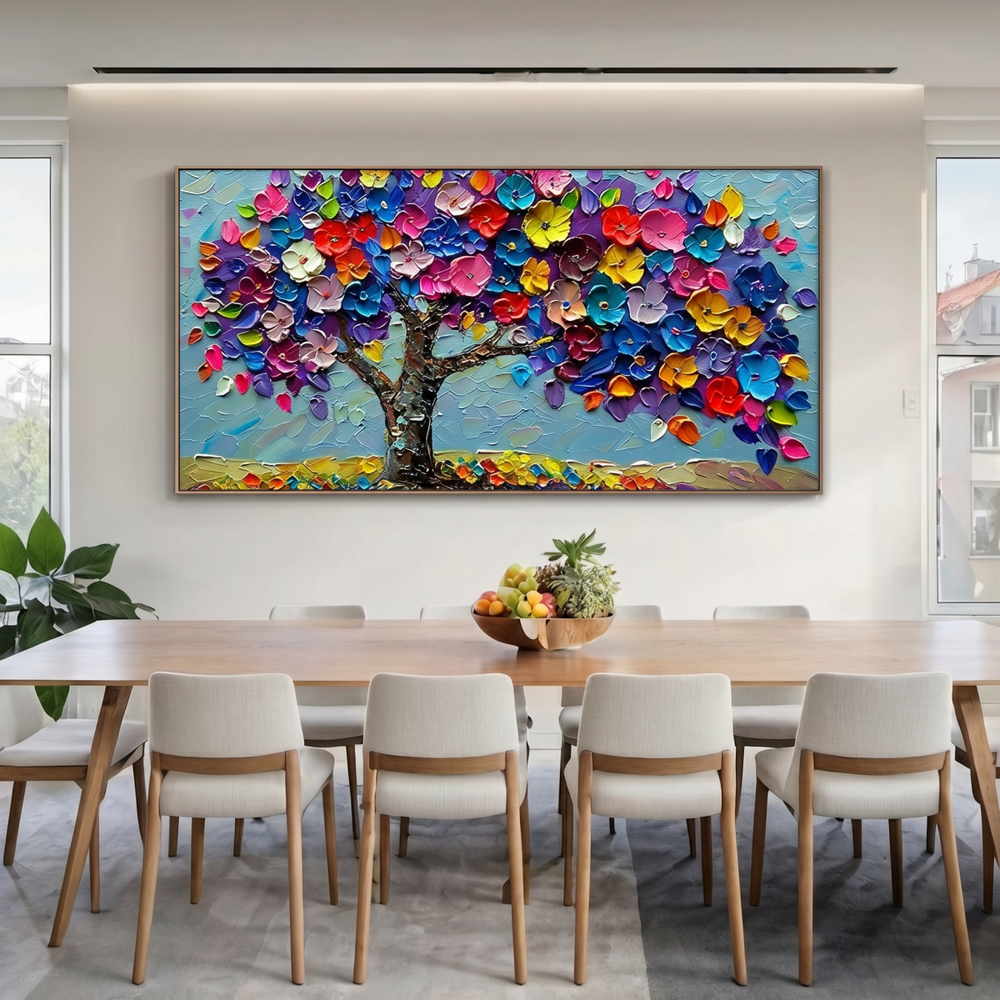 The Color Tree Painting