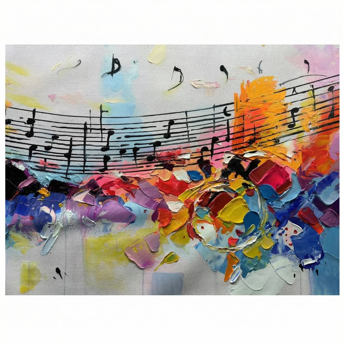 The Colorful Melody Painting
