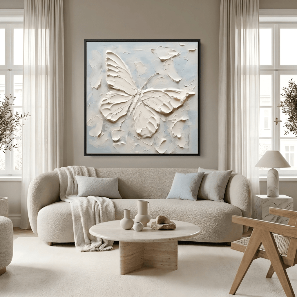 La cremosa mariposa