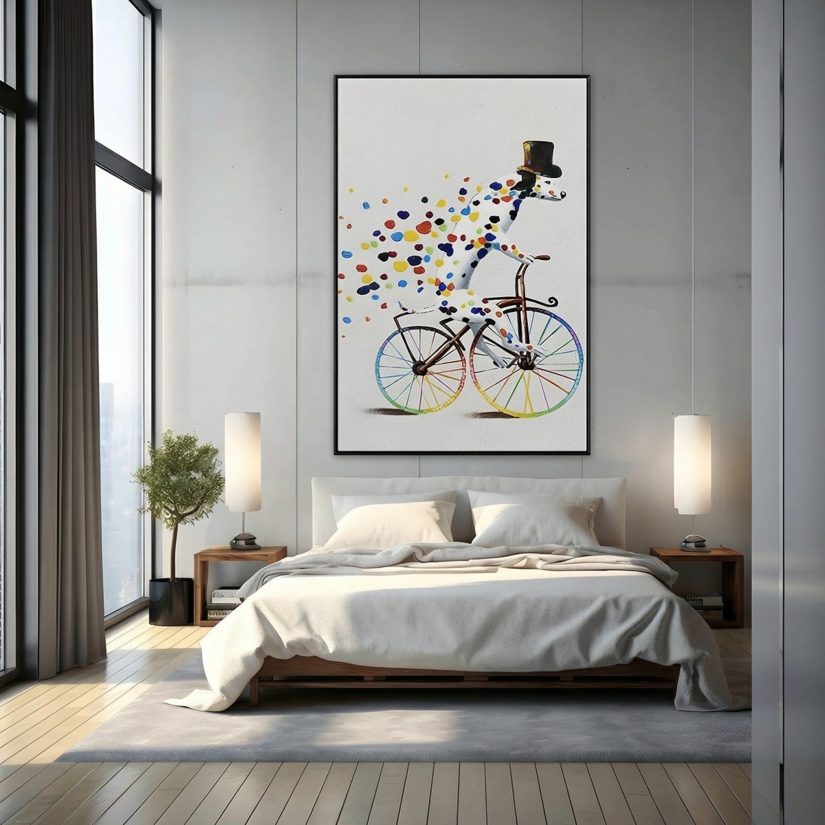 The Cycling Dalmatian