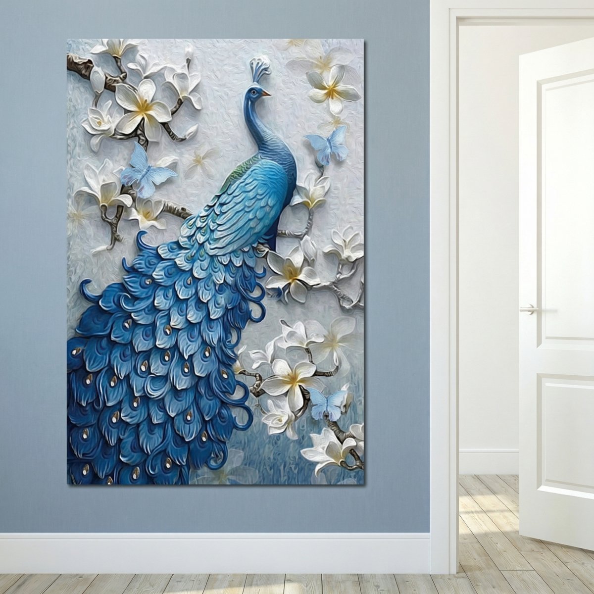 Der elegante Pfau