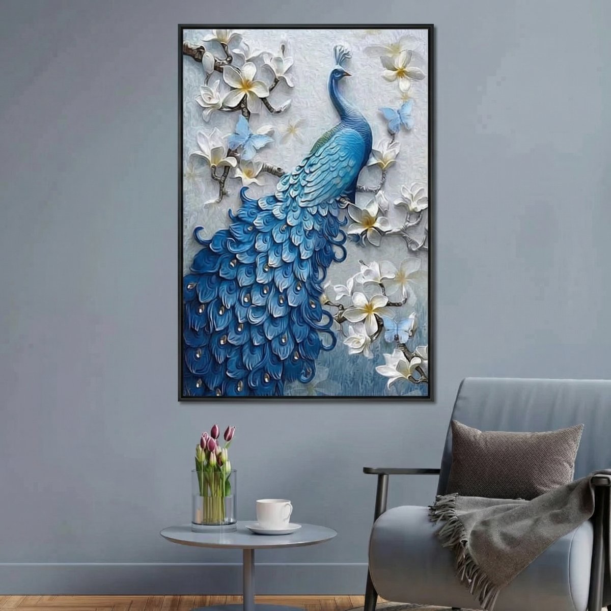Der elegante Pfau