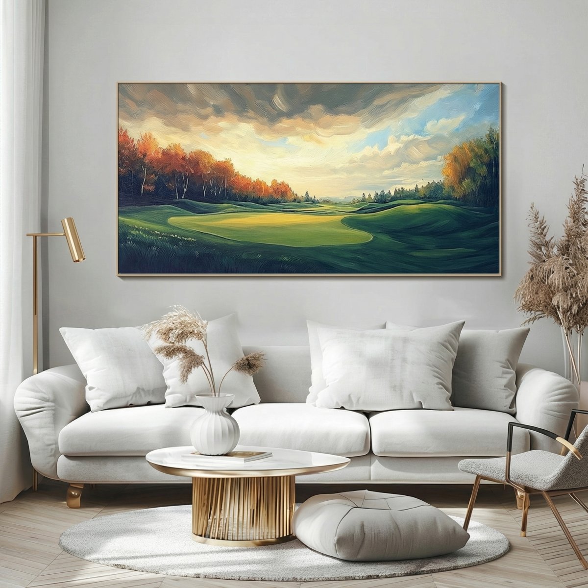 Der Golfplatz