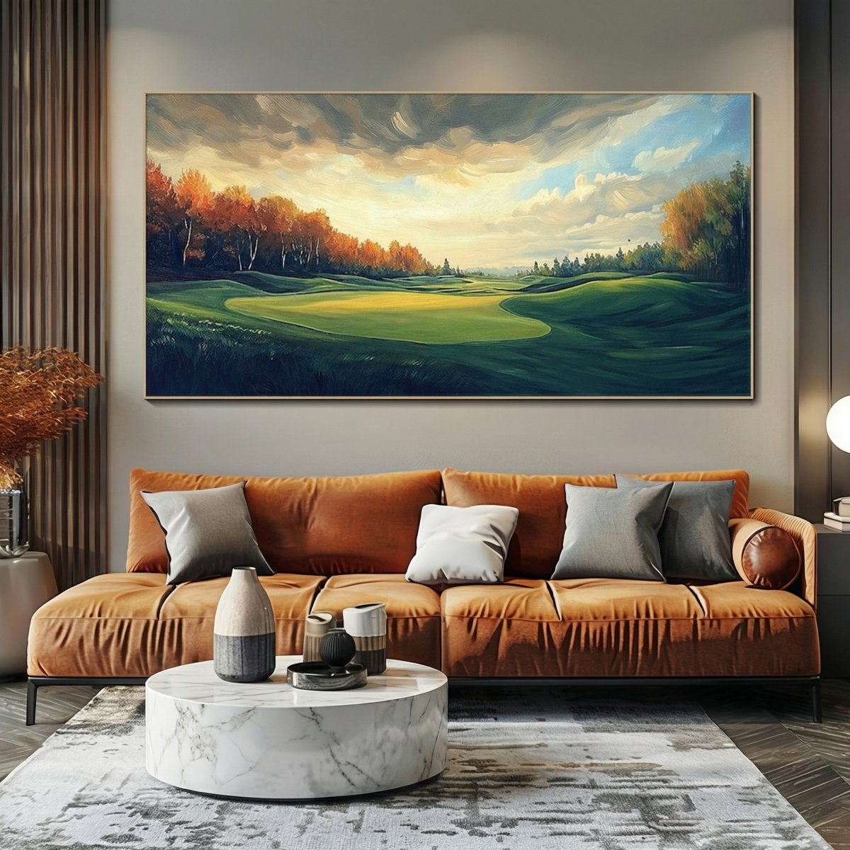 Der Golfplatz