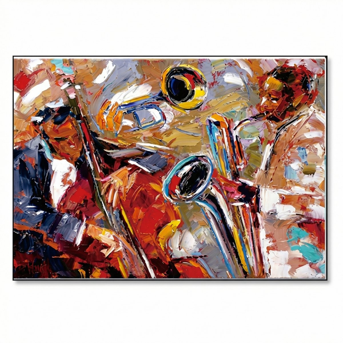 El trío de jazz