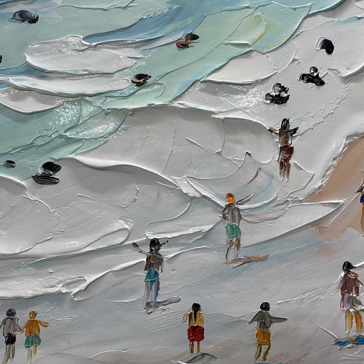 The Painted Beach - 96x48"