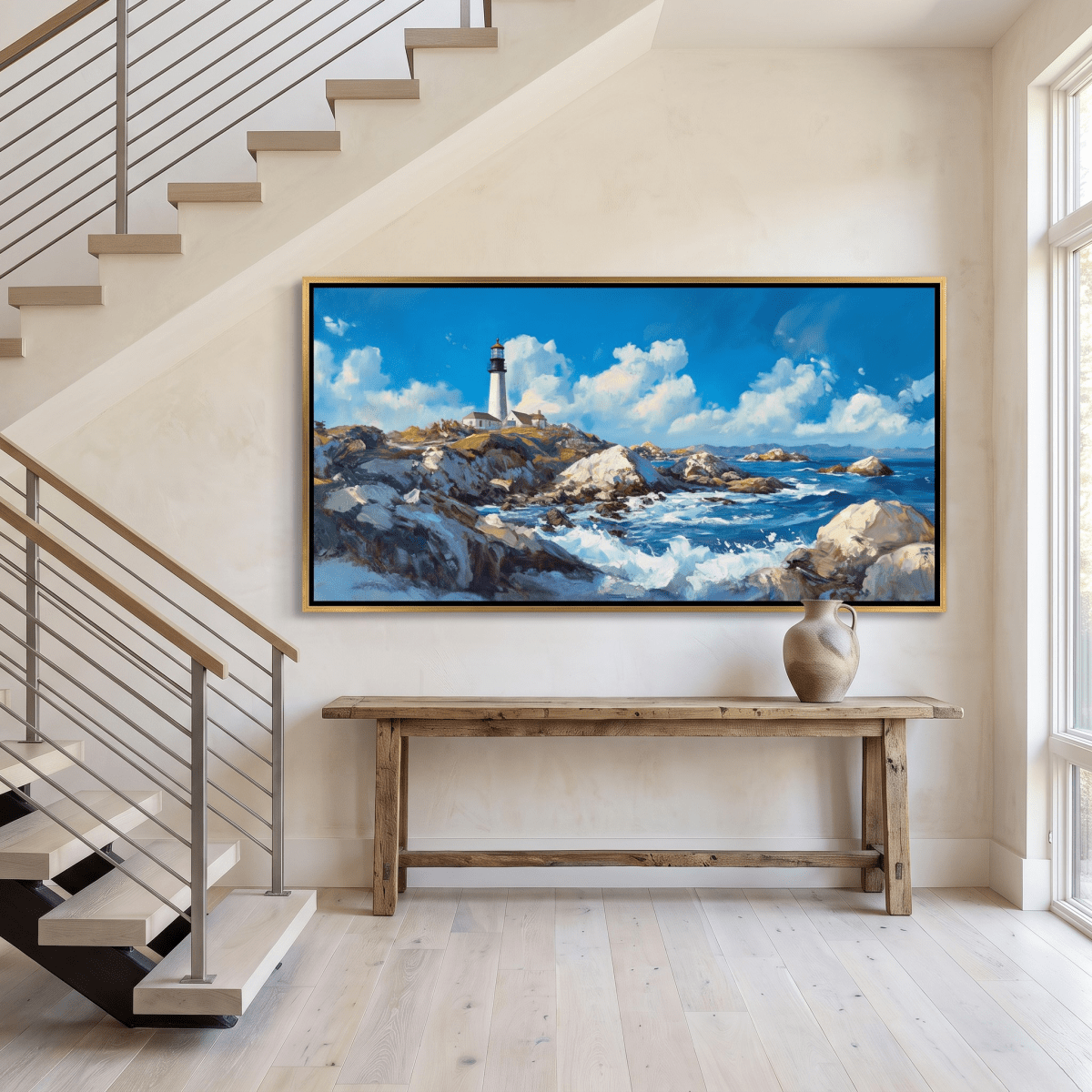 The Rugged Lighthouse