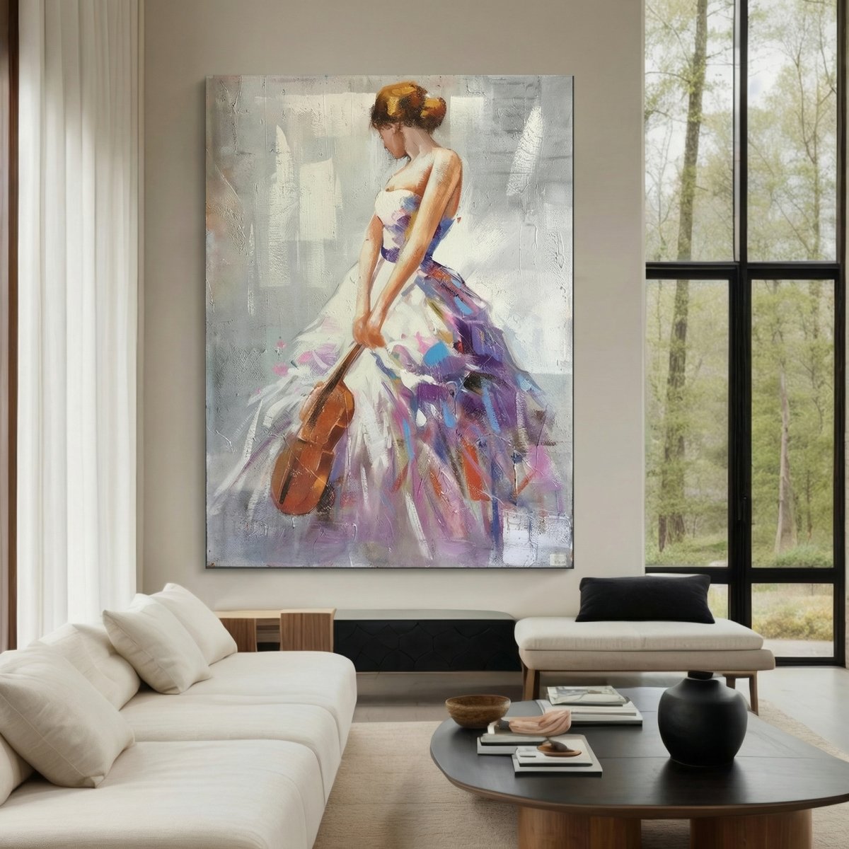 El violinista tímido