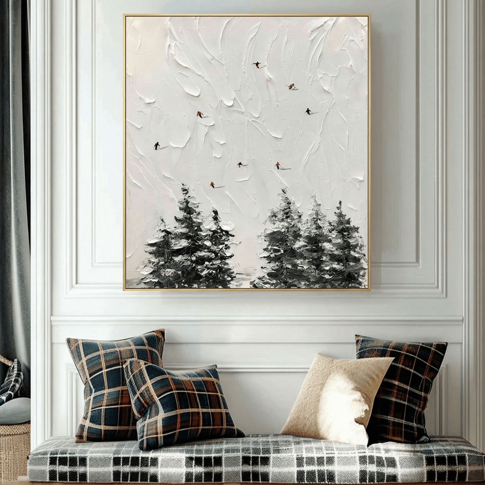 The Steep Slopes - 48x72"