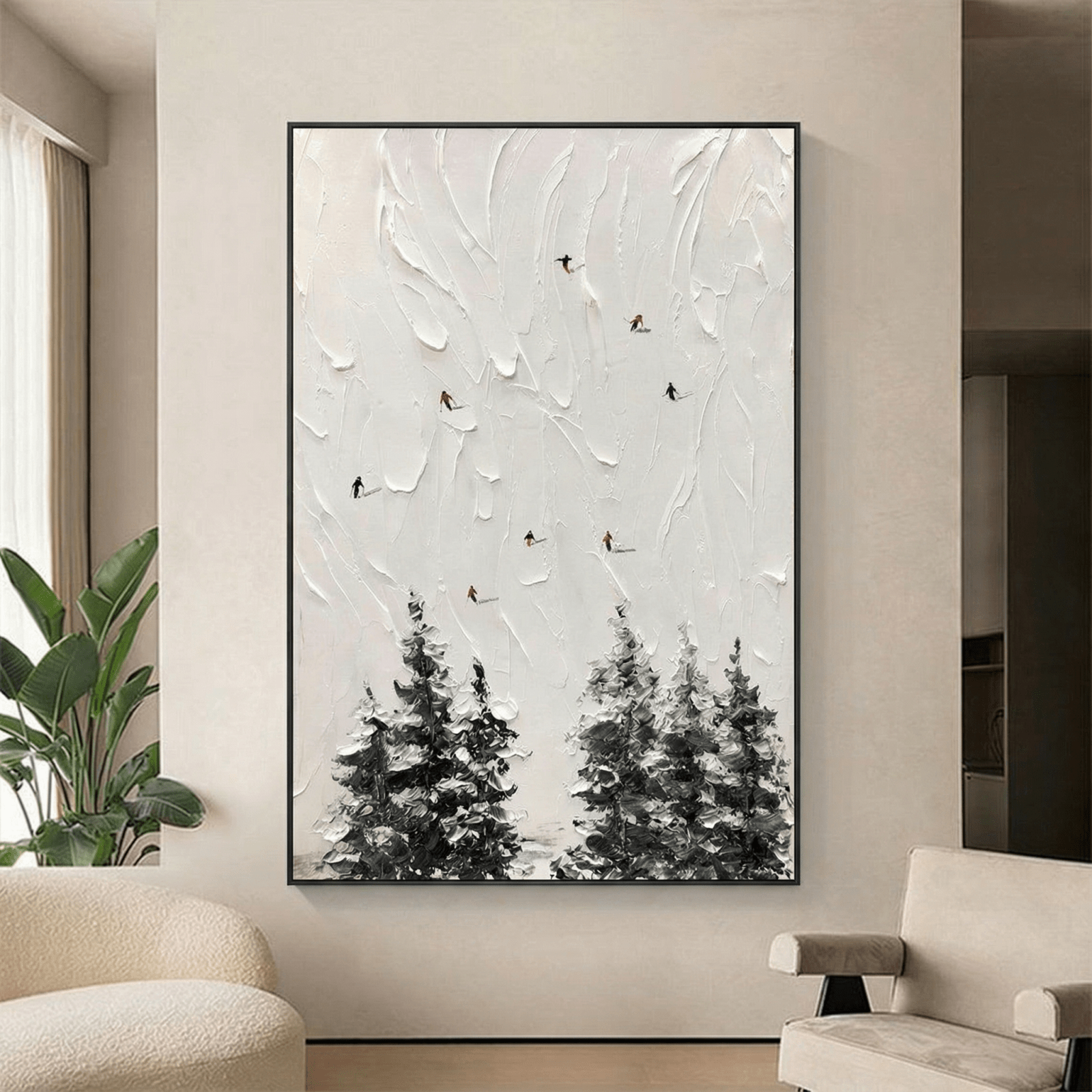 The Steep Slopes - 48x72"