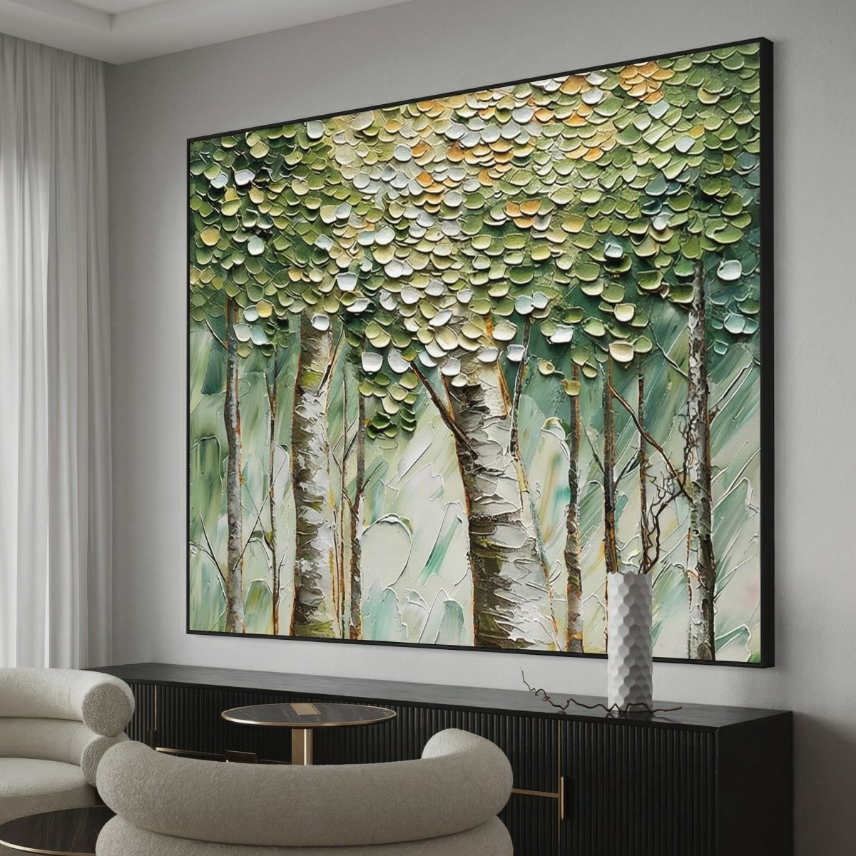 The Verdant Birches