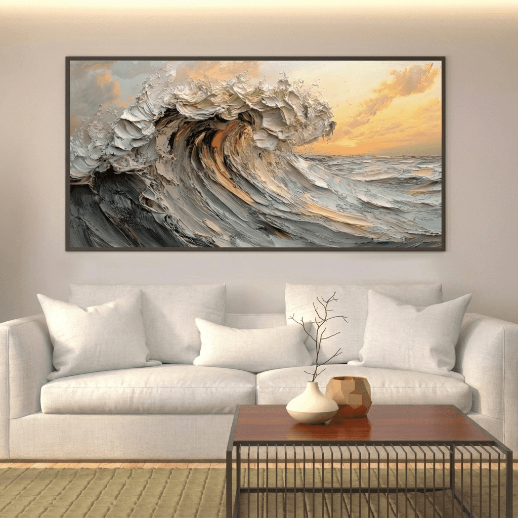 The Whirling Wave - 40x20"