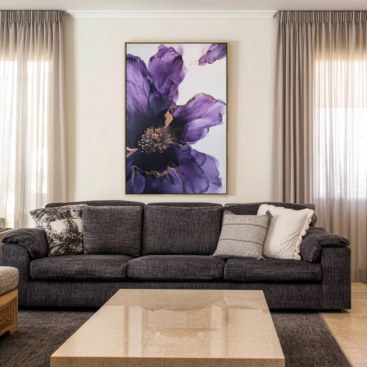 Violet Anemone