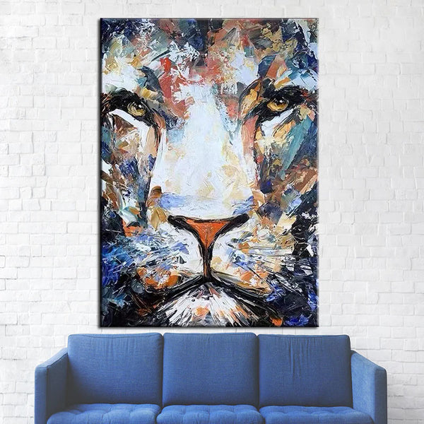 El león majestuoso