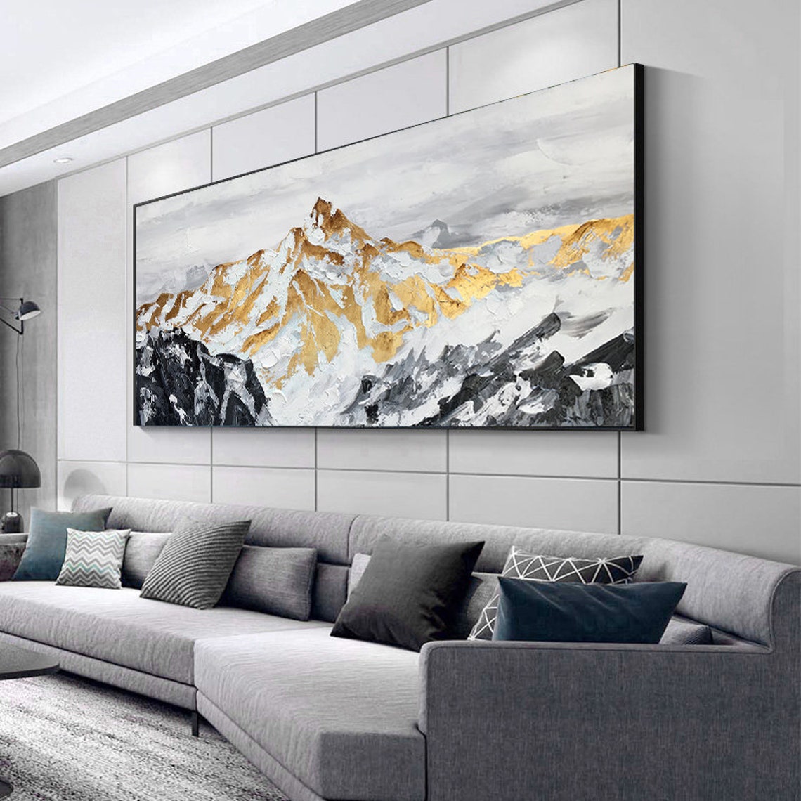 Mount Manaslu Painting – Art by Maudsch